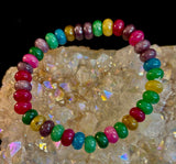 Multi-Color Tourmaline Wish Bracelet - treasures-4-u-2-day
