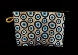 Handmade Turkish Evil Eye Coin Purse | 4x6 Fabric Pouch for Protection & Style - treasures-4-u-2-day