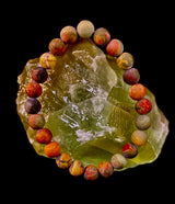 Picasso Stone (Picasso Jasper) Reiki-Infused Creativity & Grounding Bracelet - treasures-4-u-2-day