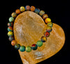 Picasso Stone (Picasso Jasper) Reiki-Infused Creativity & Grounding Bracelet - treasures-4-u-2-day