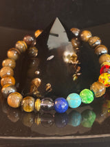 Tiger Eye Chakra Healing Bracelet – Strength, Protection & Balanced Energy (8mm)