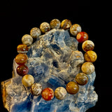 Pure Mexican Agate (6.5"-7.25" Small to Medium Wrists)