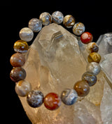 Pure Mexican Agate (6.5"-7.25" Small to Medium Wrists)