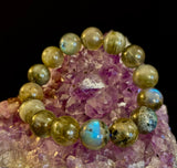 Moonlit Path: Silver Flash Labradorite Bracelet - Reiki Infused (3 Amazing Bead Sizes)