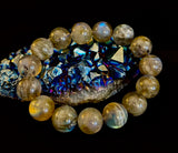 Moonlit Path: Silver Flash Labradorite Bracelet - Reiki Infused (3 Amazing Bead Sizes)