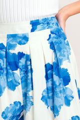 TROPIC BLUE WOVEN PANTS