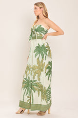 PALM SOCIETY WOVEN JUMPSUIT
