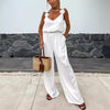 Sleeveless Pocket Jumpsuit Casual Loose