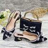 Lastest Italian Ladies Shoes with Matching Bag Set ED112