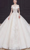 Elegant Off The Shoulder Wedding Gown EDW469