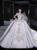Luxurious Satin Wedding Dress EDW321