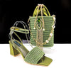 Lastest Italian Design Ladies Shoes with Matching Bag Set  HJJ1-23