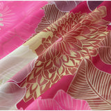 Retro Printed Strapless Long Dress Fashion Women's Sleeveless Off Shoulder Pleated Vestidos 2025 Summer Lady Beach Party Robes