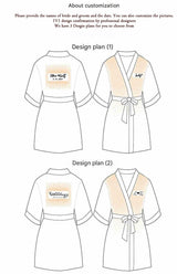 Luxurious Rhinestone Satin Custom Bridal and Bridesmaid Robe – Sparkling Elegance for Weddings