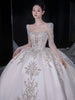 Luxurious Satin Wedding Dress EDW321