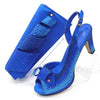 Latest Italian African Shoes And Bag Sets ED118