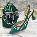 Italian Design Shoes With Matching Set- ED108