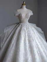 High-end French Wedding Gown EDW216