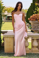 Amoris T747 Long Fitted Gown Convertible to Short Mini Dress