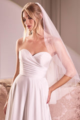 Pearl Drops Fingertip Veil