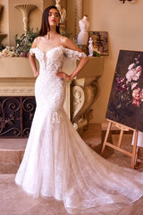 Andrea & Leo WL051 Dress Fitted Lace Wedding Mermaid Gown
