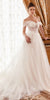 Ladivine WN307 Layered Tulle A-Line Bridal Gown With Corset Bodice