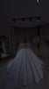 Luxury Royale Crystal Beaded Off-Shoulder Wedding Gown GD105