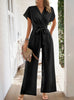 Solid Color Women's Jumpsuit Series Belt