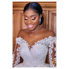 Lace Long Sleeve Custom Wedding Gown