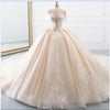 New Luxury High Neck Ball Gown Wedding Dress