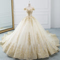 Gorgeous Ball Gown Wedding Dress with Beading