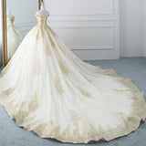 Gorgeous Ball Gown Wedding Dress with Beading