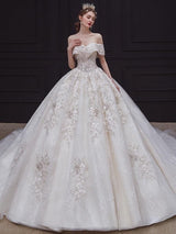Luxury Wedding Dress Sweetheart Bridal Gown