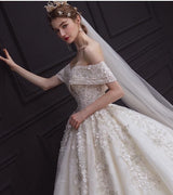 Luxury Wedding Dress Sweetheart Bridal Gown