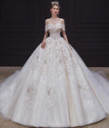 Luxury Wedding Dress Sweetheart Bridal Gown