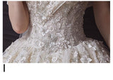 Luxury Wedding Dress Sweetheart Bridal Gown