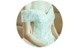 Gorgeous Shiny Wedding Dress Off the Shoulder Gown