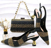 Ladies Shoes With Matching Bag Set- ED106