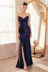 Ladivine Amoris T704 Dress Off the Shoulder Fitted Gown