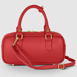 Italian Genuine Calf Leather Top-Handle Bag 252335 - treasures-4-u-2-day
