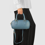 Italian Genuine Calf Leather Top-Handle Bag 252335 - treasures-4-u-2-day