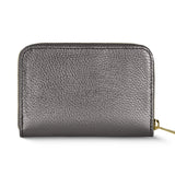 Italian Genuine Metallic Calf Leather Wallet 650988