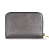 Italian Genuine Metallic Calf Leather Wallet 650988