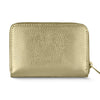 Italian Genuine Metallic Calf Leather Wallet 650988