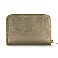 Italian Genuine Metallic Calf Leather Wallet 650988