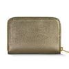 Italian Genuine Metallic Calf Leather Wallet 650988