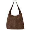 Italian Genuine Suede Hobo Bag 011943 - treasures-4-u-2-day