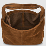 Italian Genuine Suede Hobo Bag 011943 - treasures-4-u-2-day