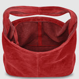 Italian Genuine Suede Hobo Bag 011943 - treasures-4-u-2-day