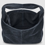 Italian Genuine Suede Hobo Bag 011943 - treasures-4-u-2-day